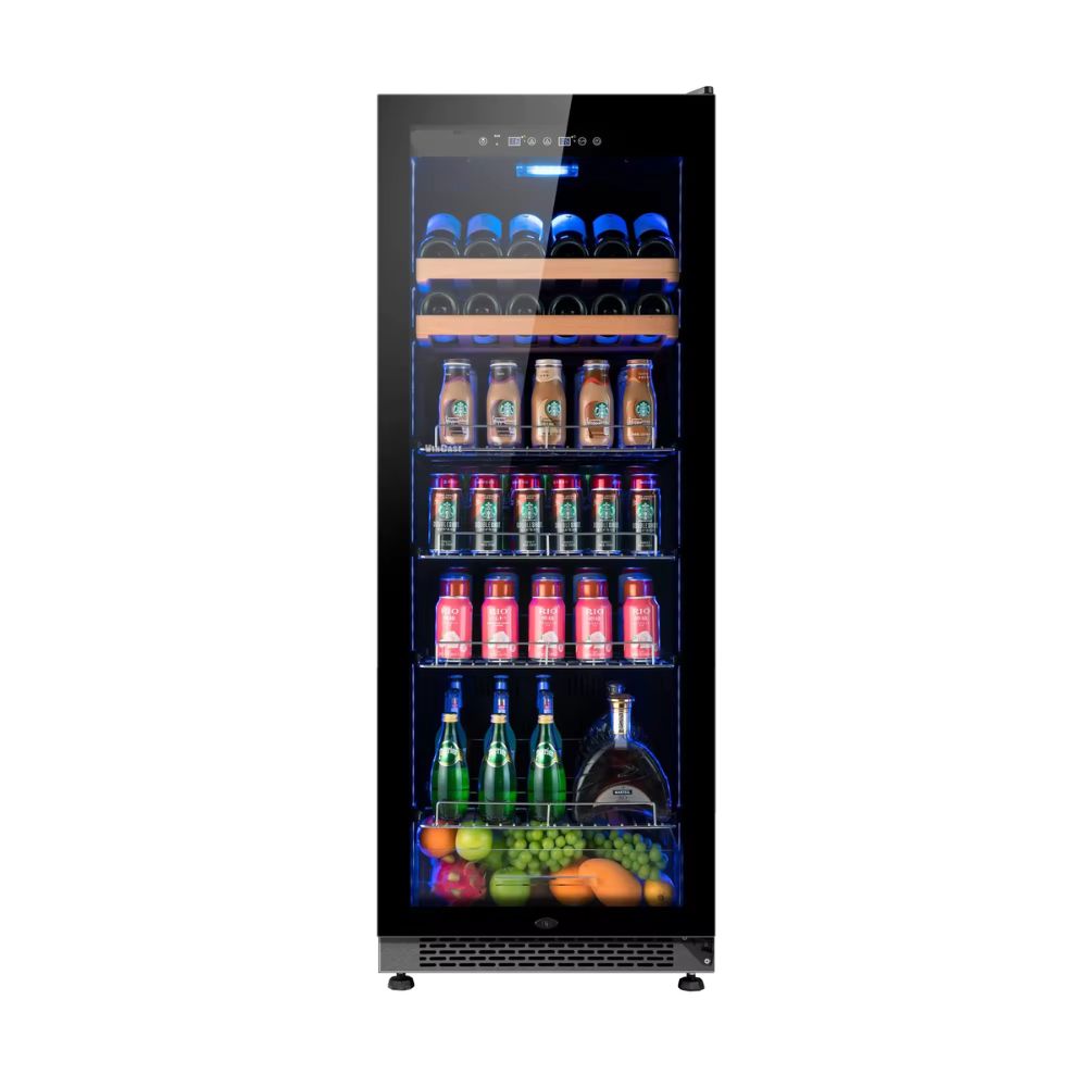 Full Glass Door Beverage Cooler